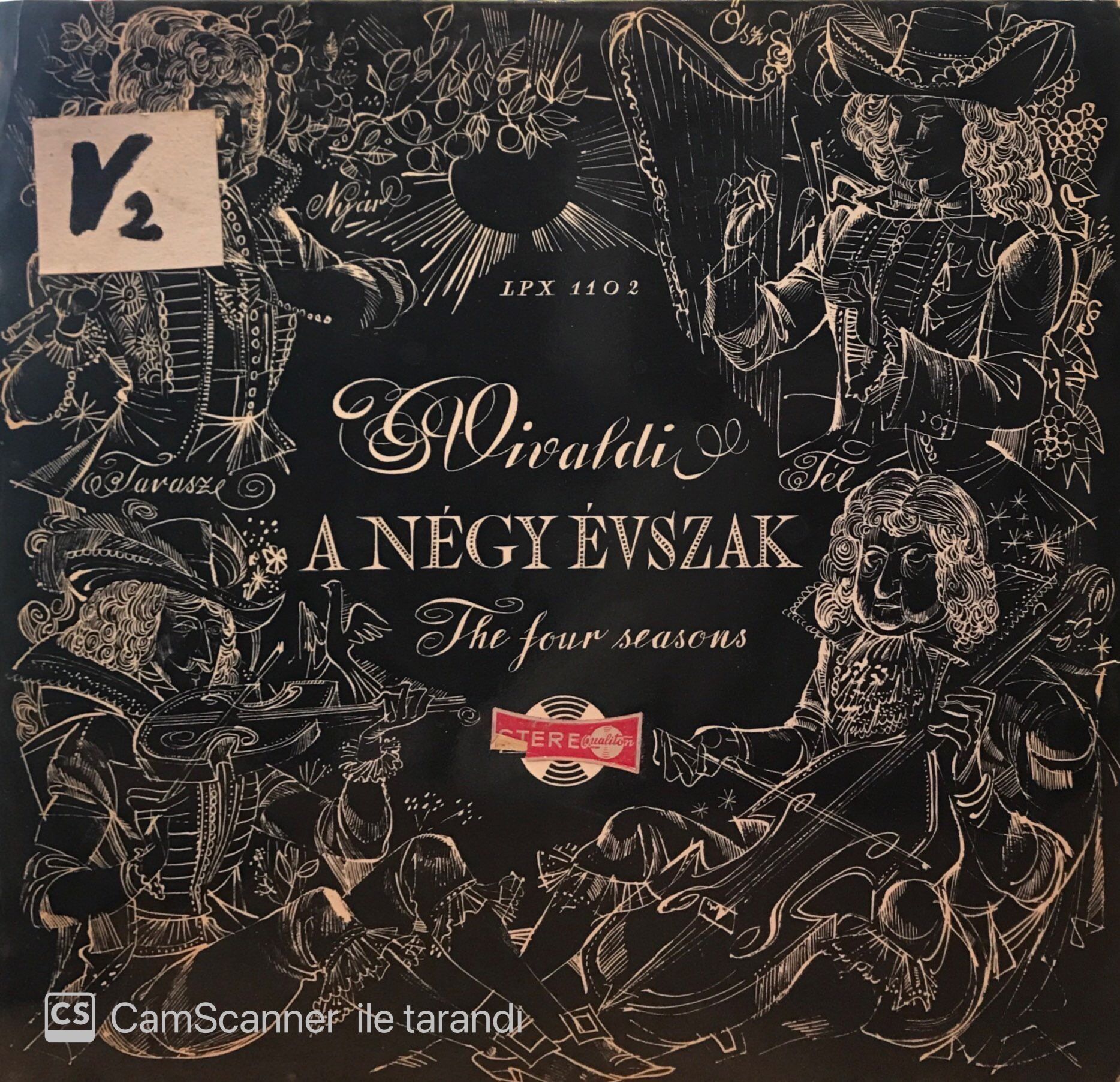 Vivaldi* – A Négy Évszak (The Four Seasons) LP