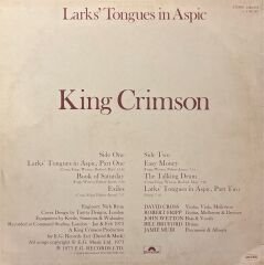 King Crimson – Larks' Tongues In Aspic LP