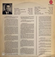 Nevzad Atlığ - Klasik Türk Müziği Korosu - Choruses From The Turkish Classical Music LP