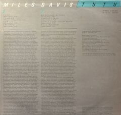 Miles Davis – Tutu LP
