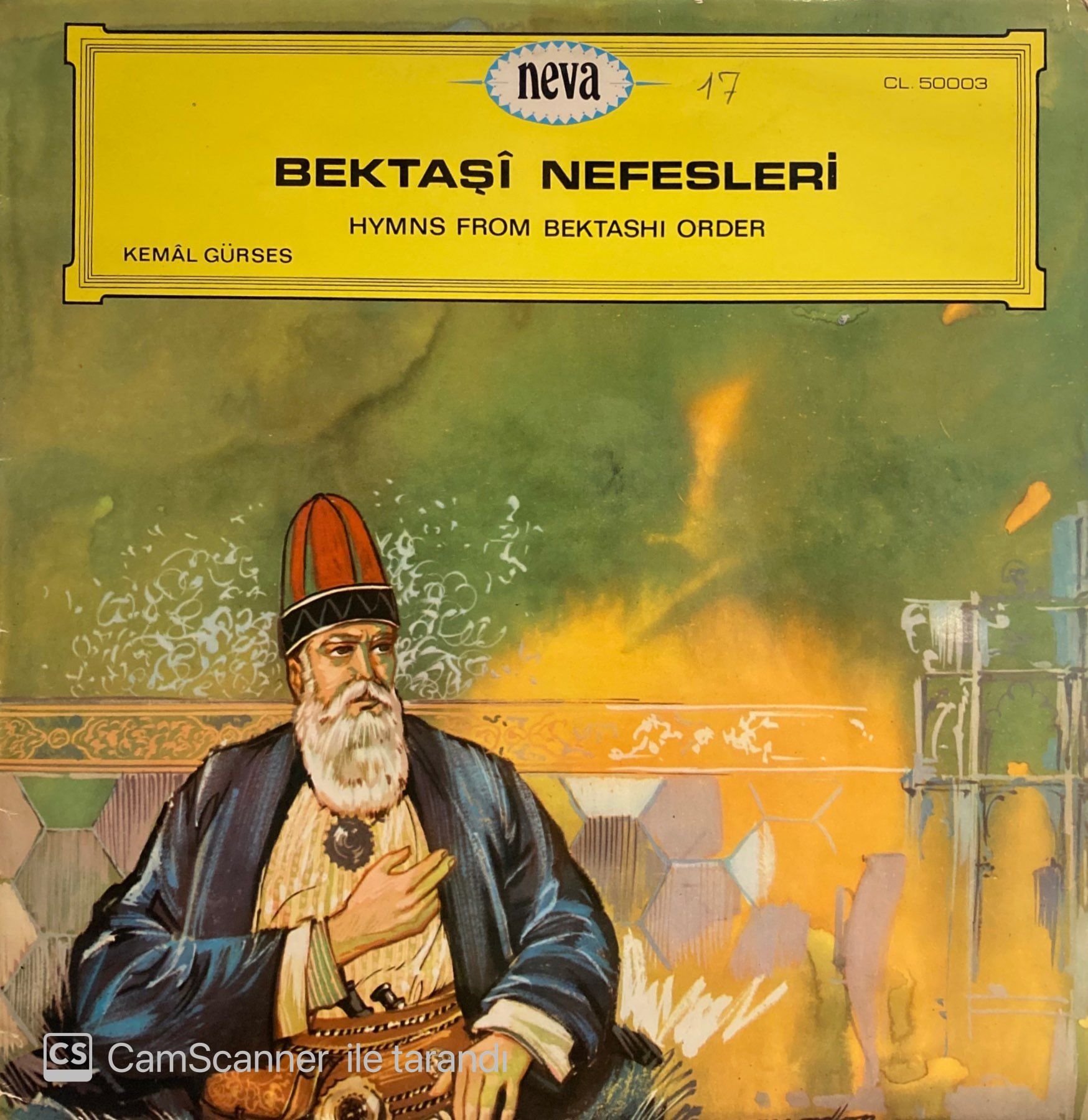 Kemal Gürses – Bektasî Nefesleri - Hymns From Bektashi Order LP