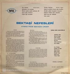 Kemal Gürses – Bektasî Nefesleri - Hymns From Bektashi Order LP