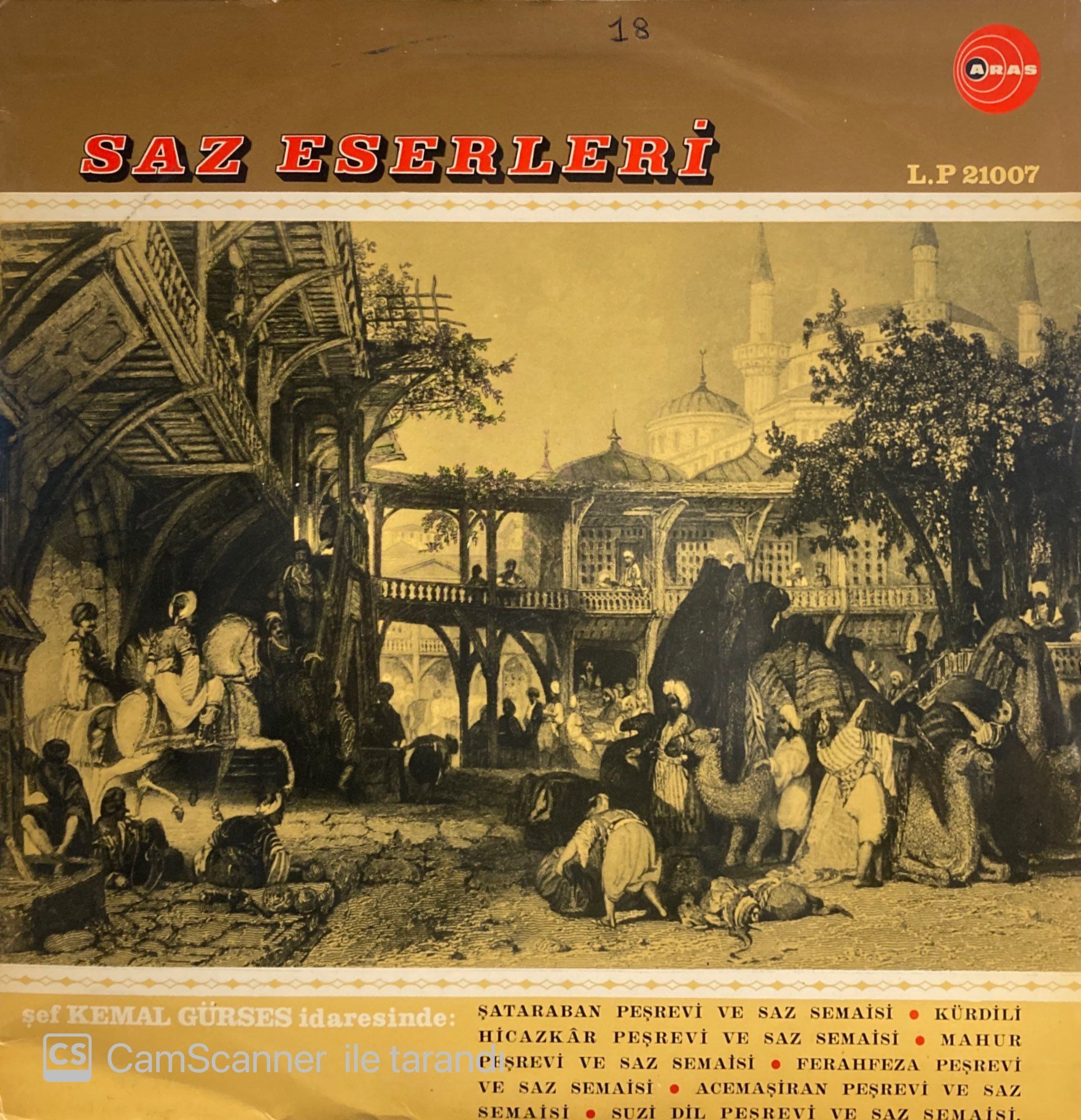 Kemal Gürses – Saz Eserleri LP