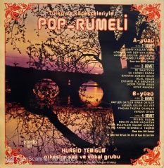 Hurşid Yenigün Orkestra Saz Ve Vokal Grubu – Türkü Ve Köçekçeleriyle - Pop-Rumeli LP