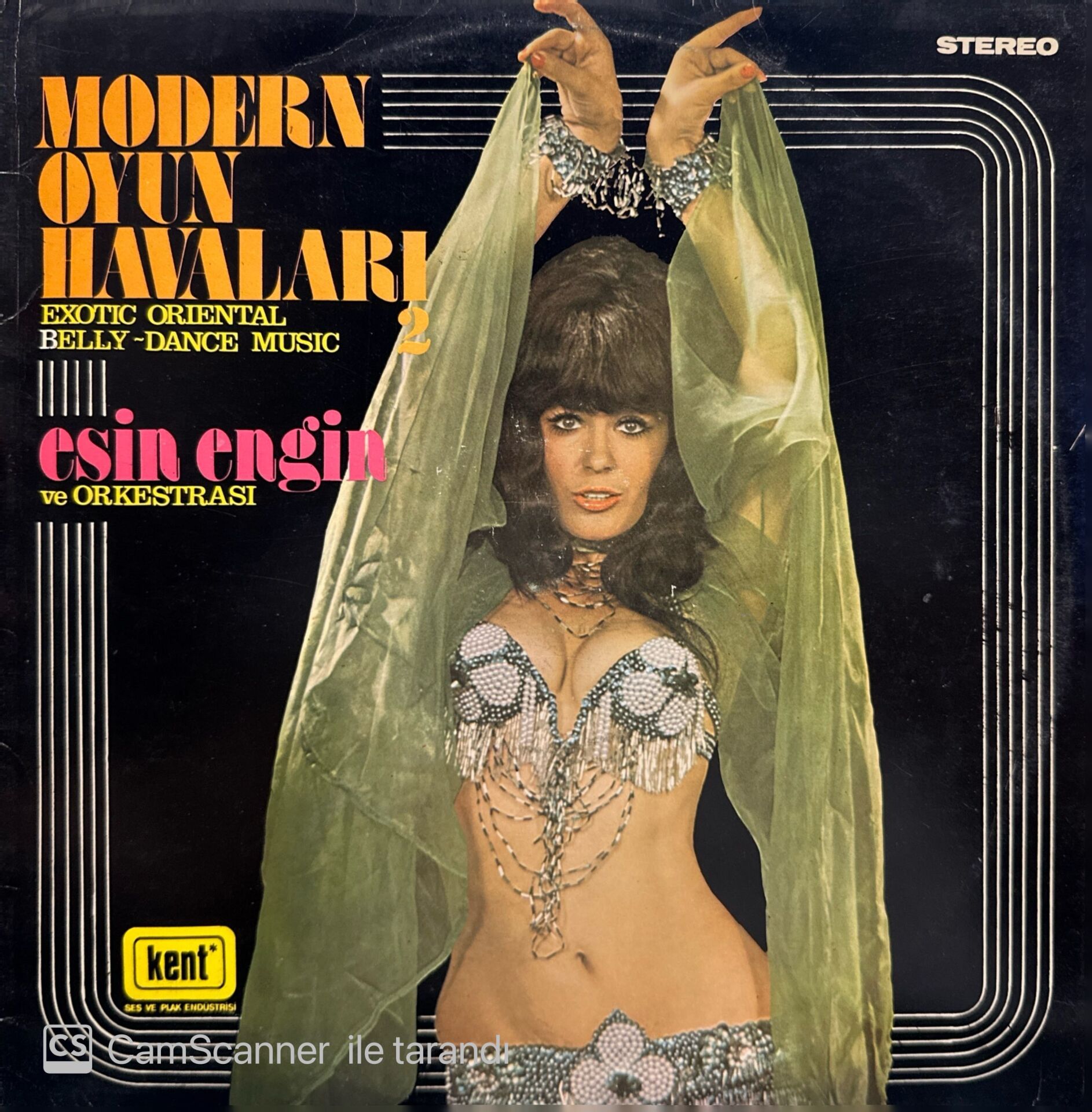 Esin Engin Ve Orkestrası – Modern Oyun Havaları 2 (Exotic Oriental Belly-Dance Music) LP
