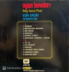 Esin Engin Orkestrası* – Oyun Havaları Belly Dance Music LP