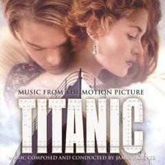 Titanic (25th Anniversary - Limited Numbered Edition - Silver & Black Marbled Vinyl)  Soundtrack LP