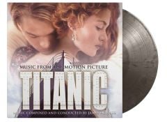 Titanic (25th Anniversary - Limited Numbered Edition - Silver & Black Marbled Vinyl)  Soundtrack LP