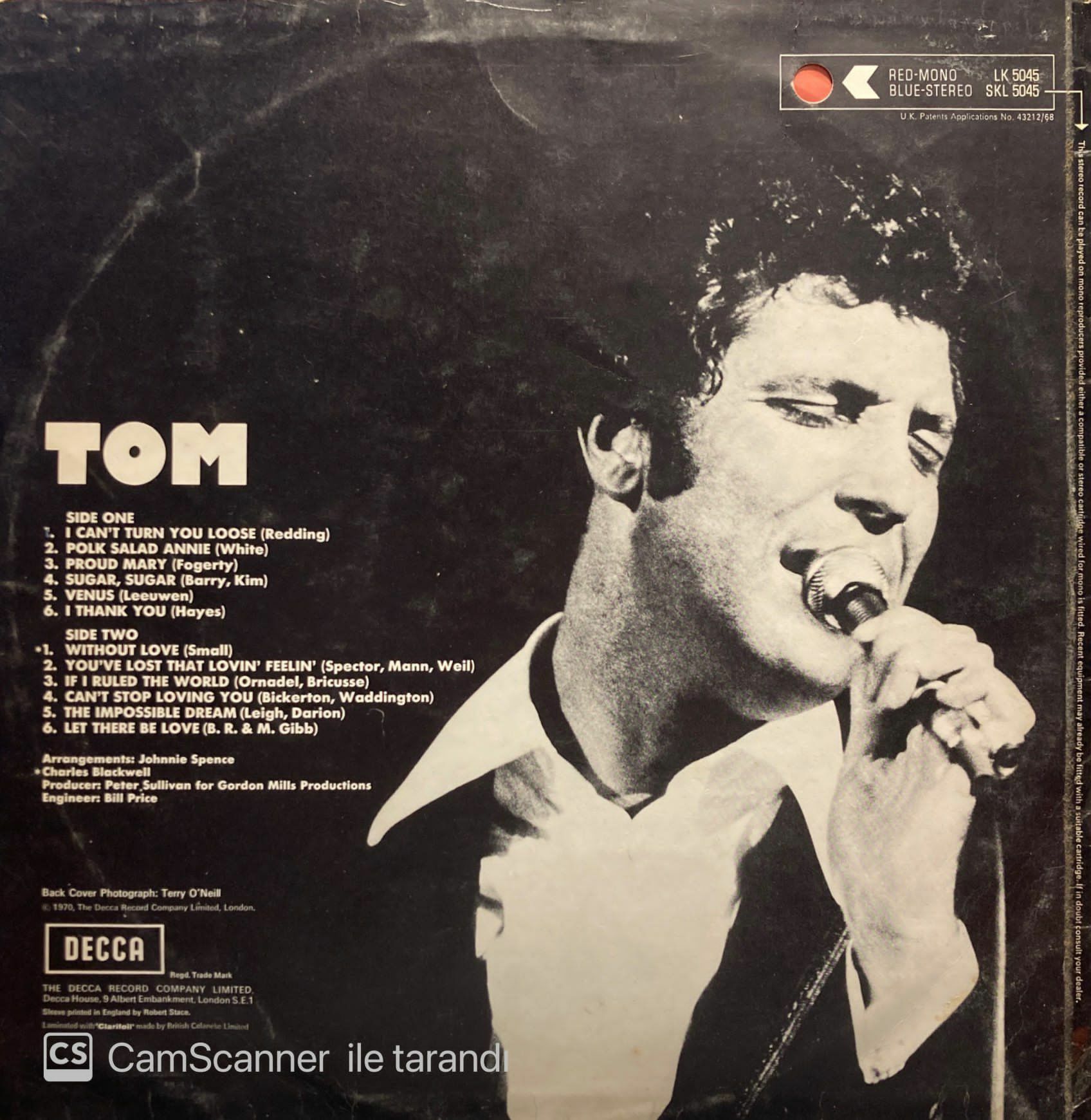 Tom Jones – Tom LP