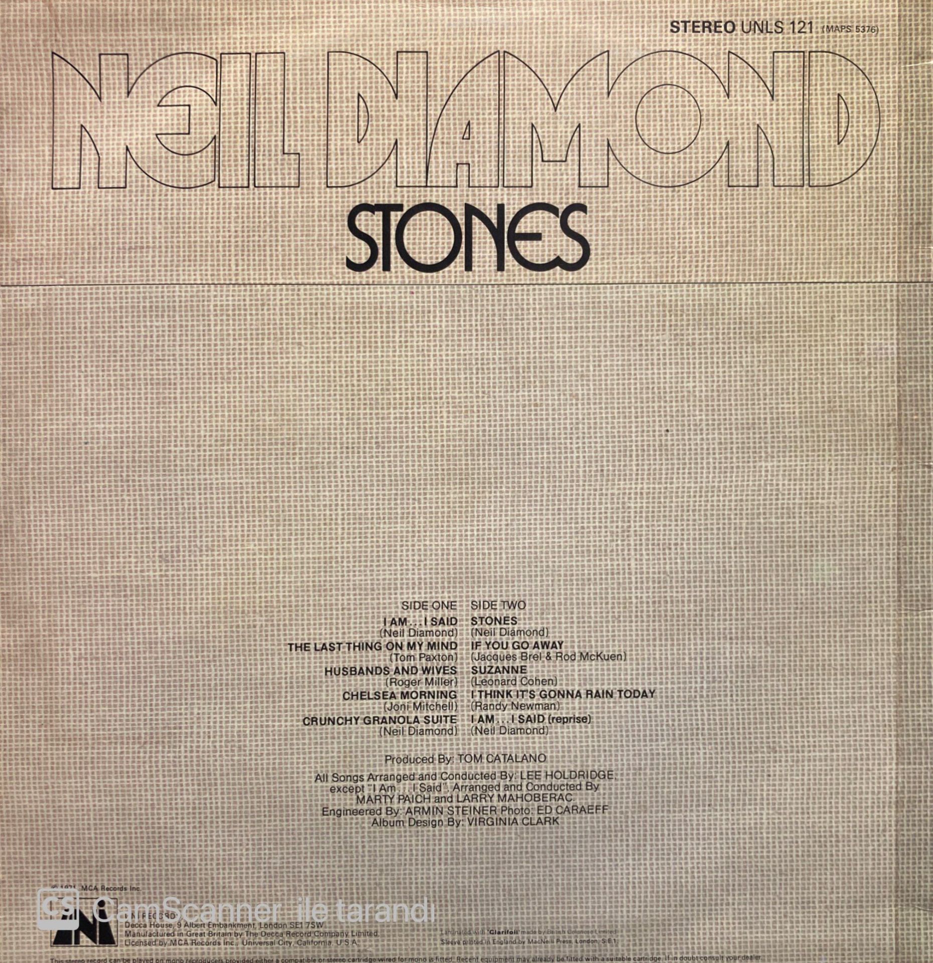 Neil Diamond – Stones
