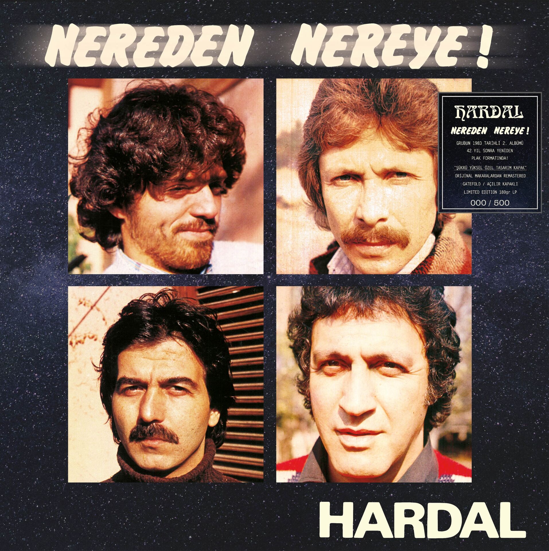 Hardal - Nereden Nereye (Limited Edition - Numaralı Siyah Plak) LP