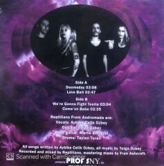 Reptilians From Andromeda - Doomsday / Love bait / We're Gonna Fight Tonite / Come On Babe 45lik
