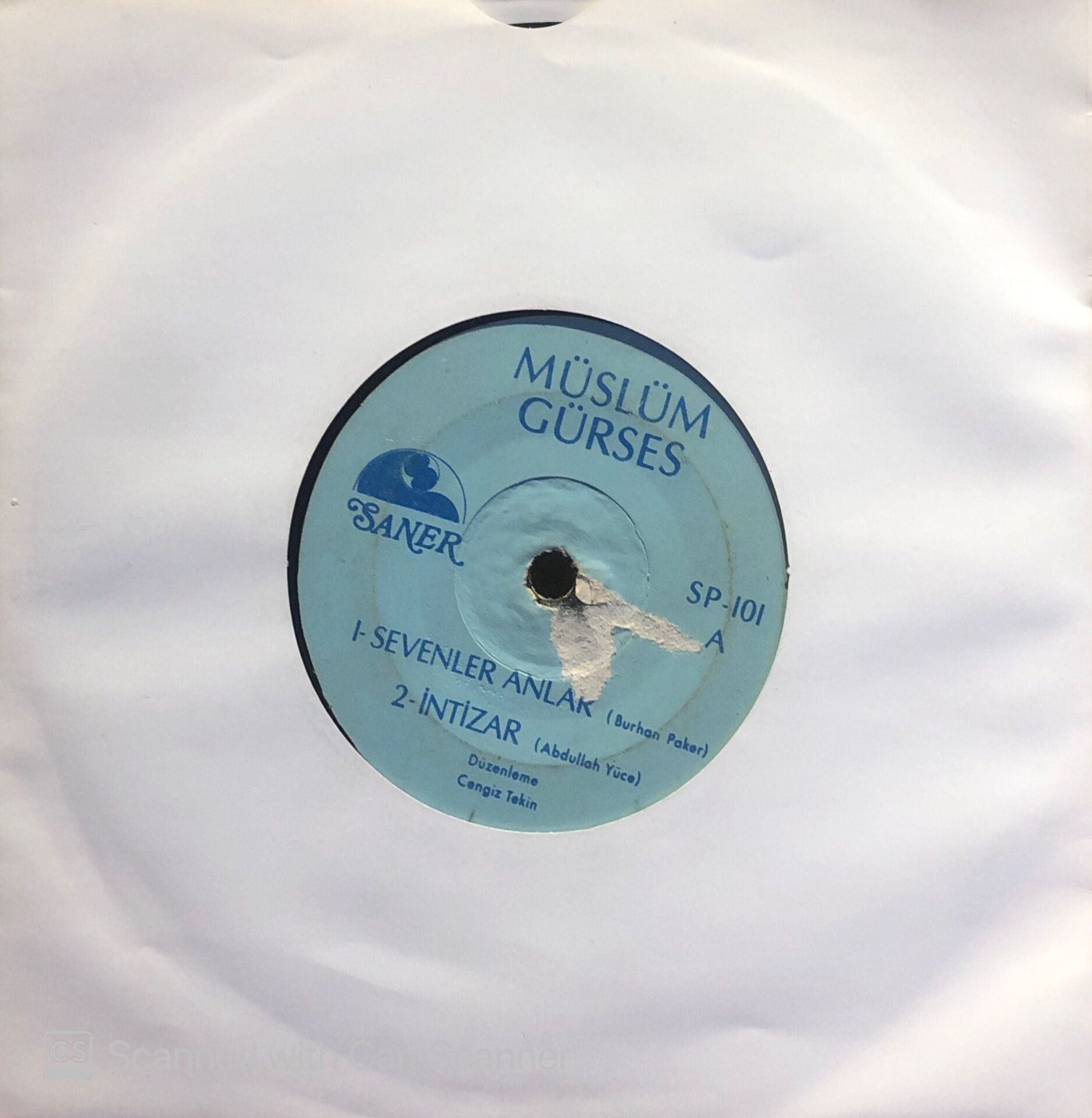 Müslüm Gürses - Sevenler Anlar / İntizar / Hüdayı Tanımasaydım 45lik