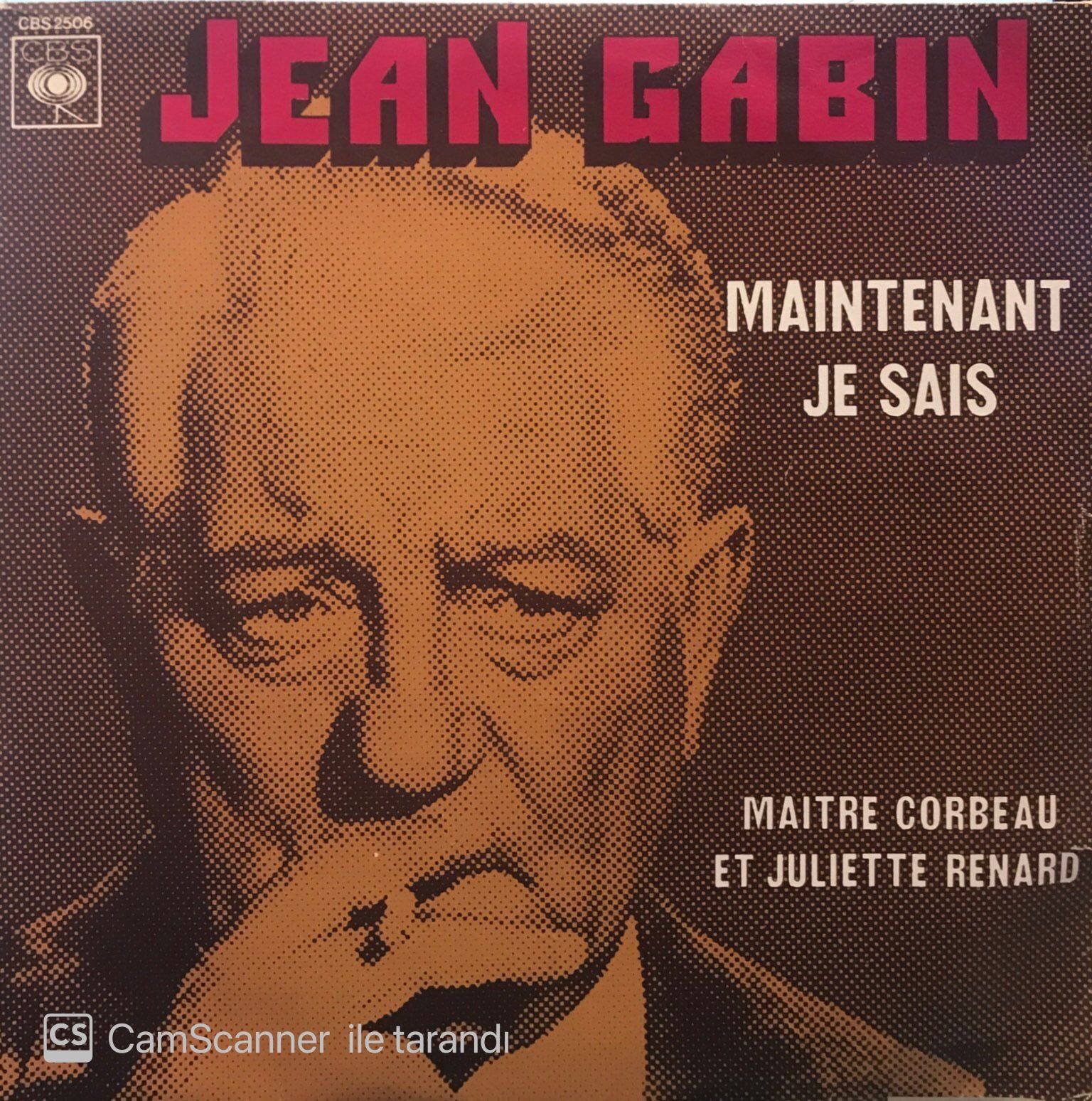 Jean Gabin- Maintenant / Je Sais 45'lik