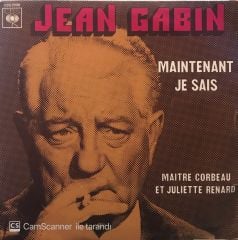 Jean Gabin- Maintenant / Je Sais 45'lik