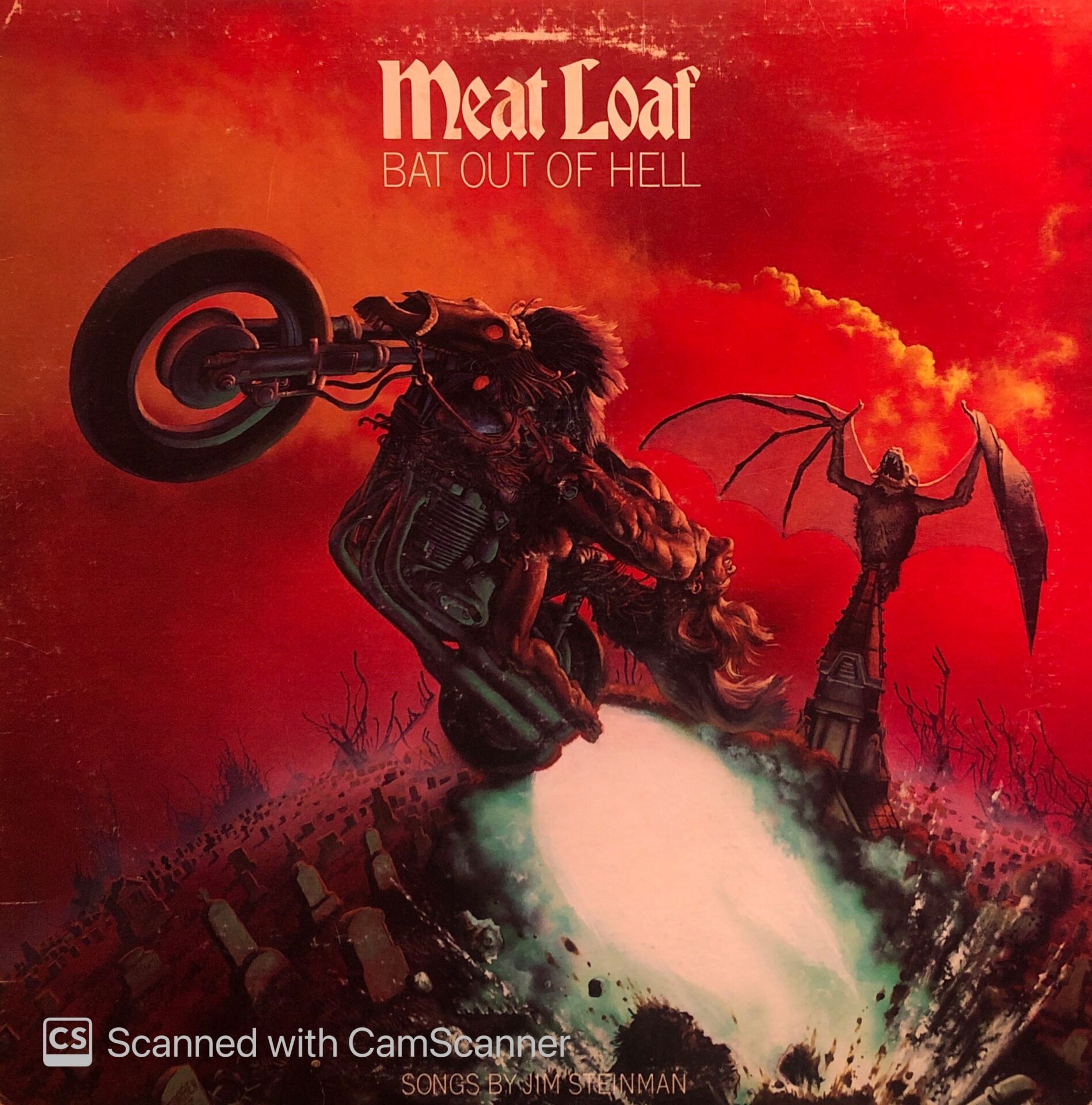 Meat Loaf – Bat Out Of Hell LP