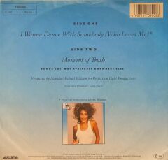 Whitney Houston - I Wanna Dance With Somebody ( Who Loves Me ) / Momoent of Truth 45'lik
