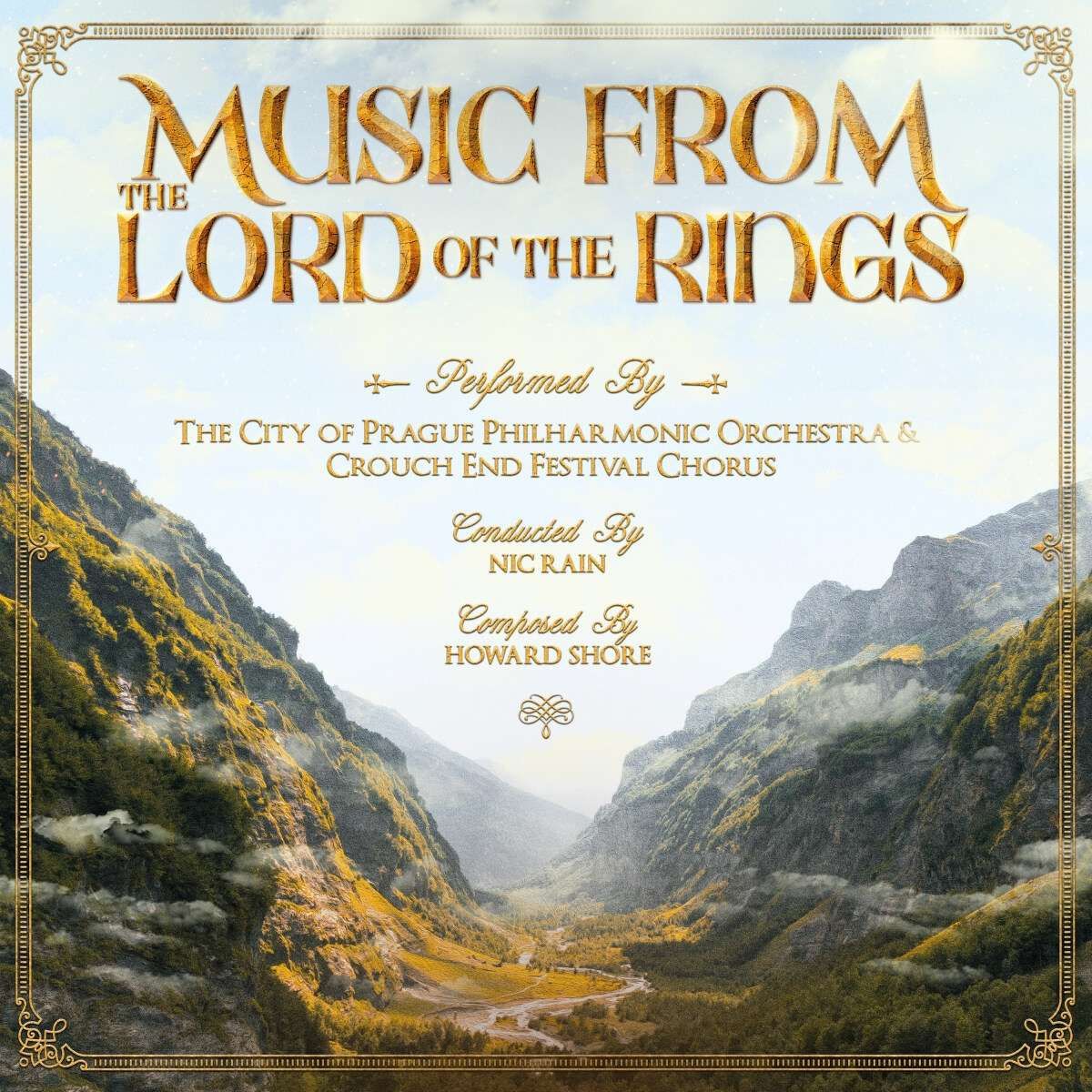The City of Prague Philharmonic Orchestra - Music From The Lords Of The Rings Trilogy (Transparent-Coke-Bottle-Green Vinyl) Soundtrack LP