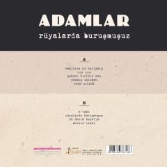Adamlar - Rüyalarda Buruşmuşuz LP