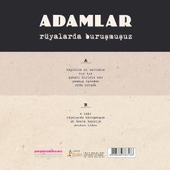 Adamlar - Rüyalarda Buruşmuşuz LP