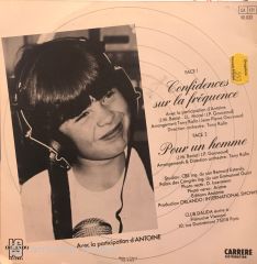 Dalida - Confidences Sur La Frequence / Pour Un Homme 45'lik