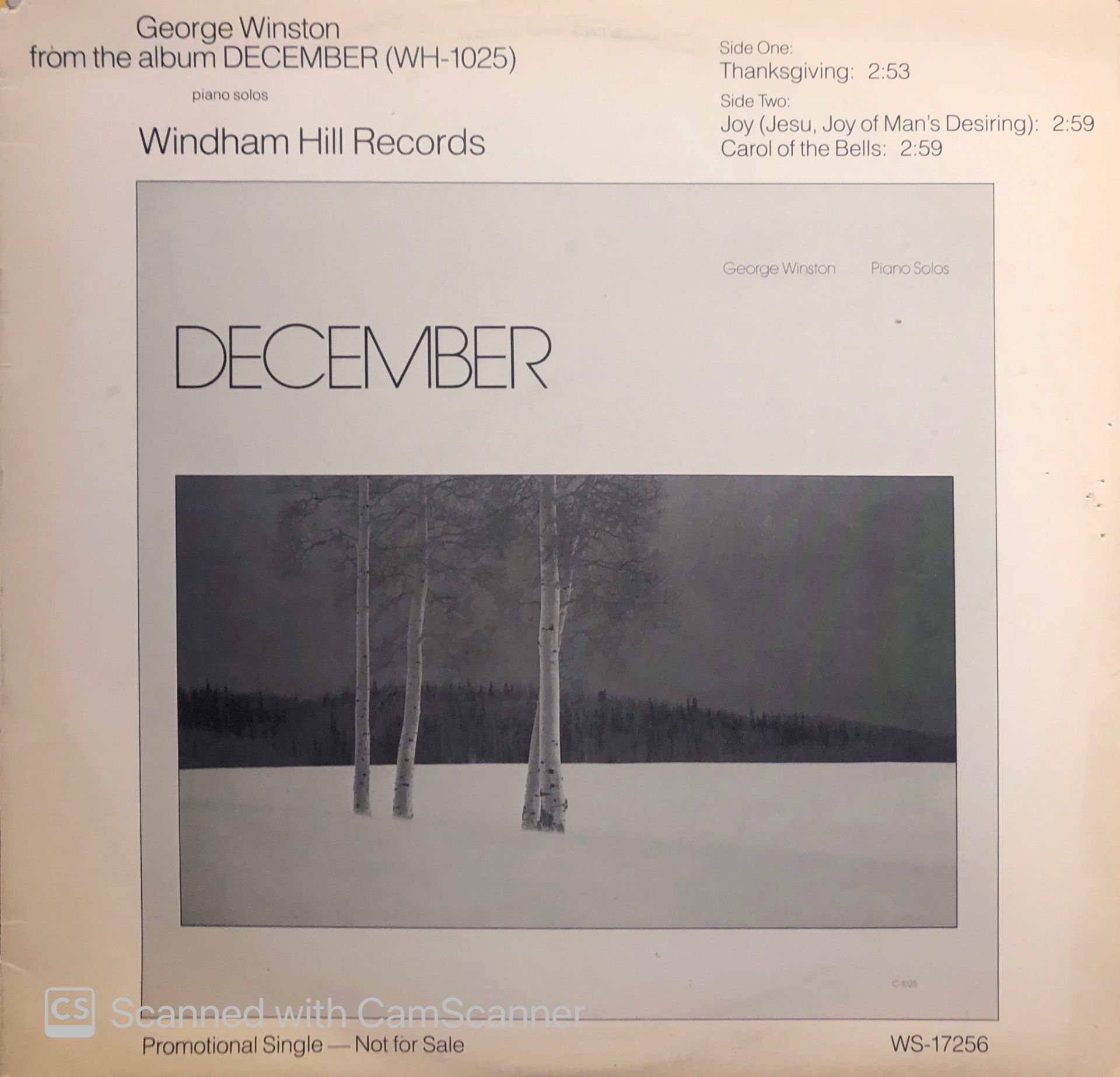 George Winston – December LP