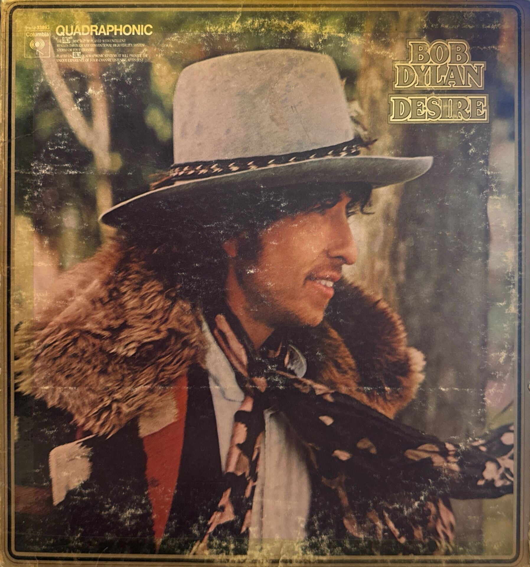 Bob Dylan – Desire ( Quadraphonic ) LP