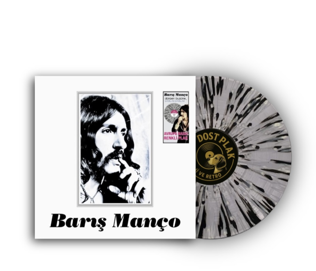 Barış Manço - Dünden Bugüne ( Dağlar Dağlar )  ( Renkli Plak ) LP