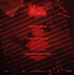 London Music Works – Music from the Batman Trilogy (Galaxy Red&Black Vinyl) LP