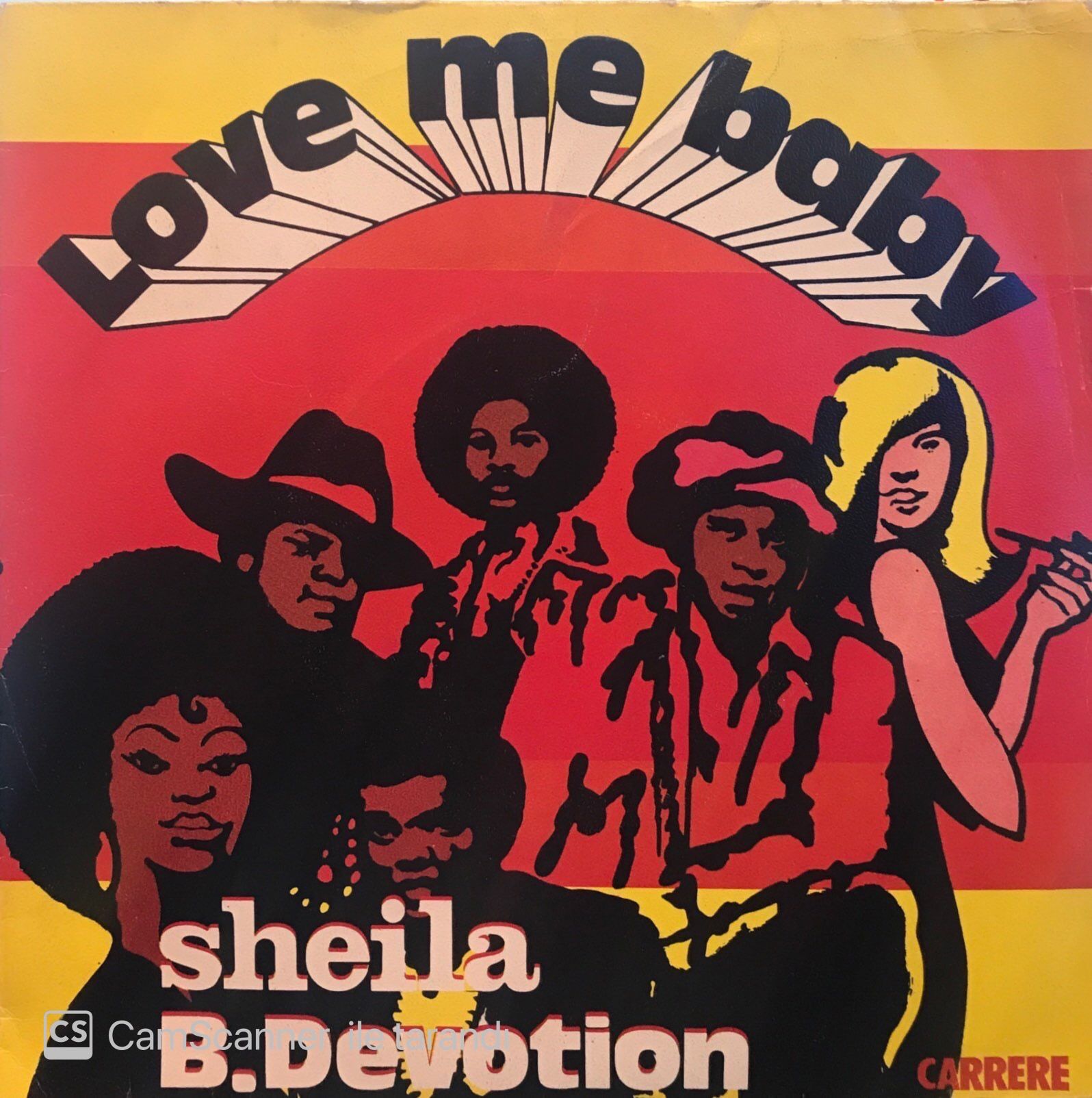 Sheila / B. Devotion - Love Me Baby / Love Me Baby ( Ens.)