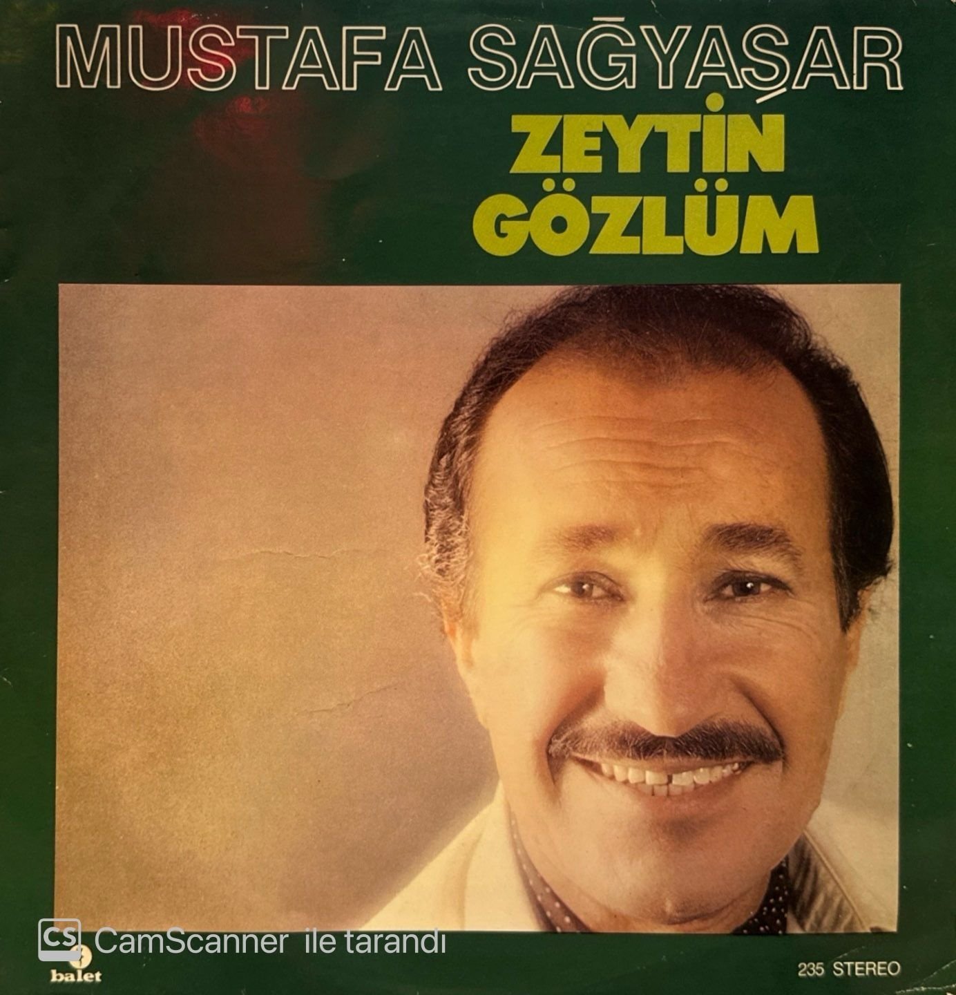 Mustafa Sağyaşar – Zeytin Gözlüm LP