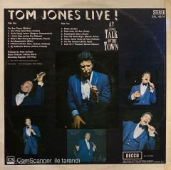 Tom Jones – Tom Jones Live! At The Talk Of The Town LP