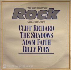 Cliff Richard / The Shadows / Adam Faith / Billy Fury – The History Of Rock (Volume Five) LP
