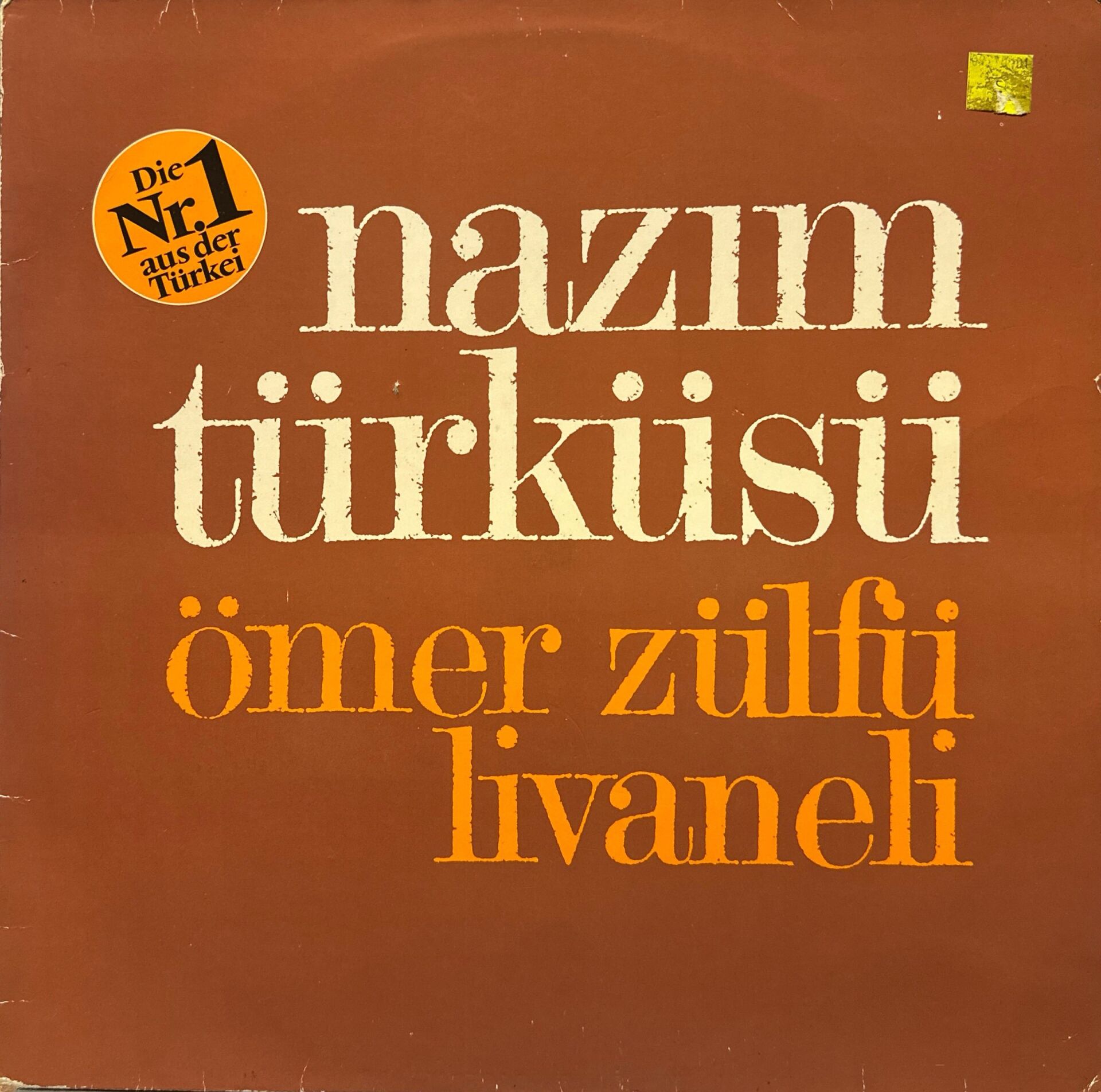 Ömer Zülfü Livaneli – Nazım Türküsü LP