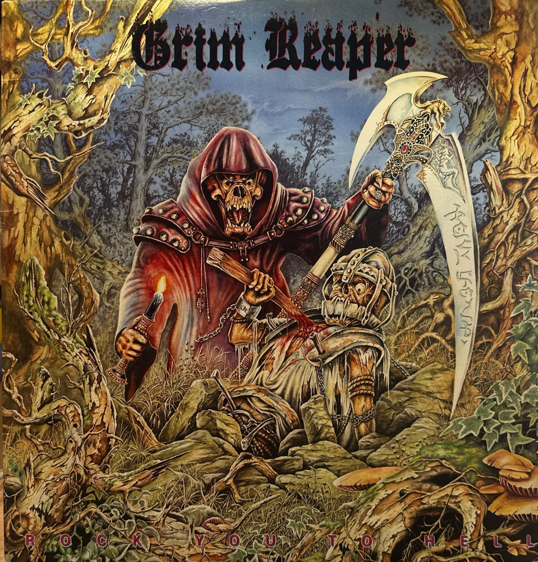 Grim Reaper – Rock You To Hell LP