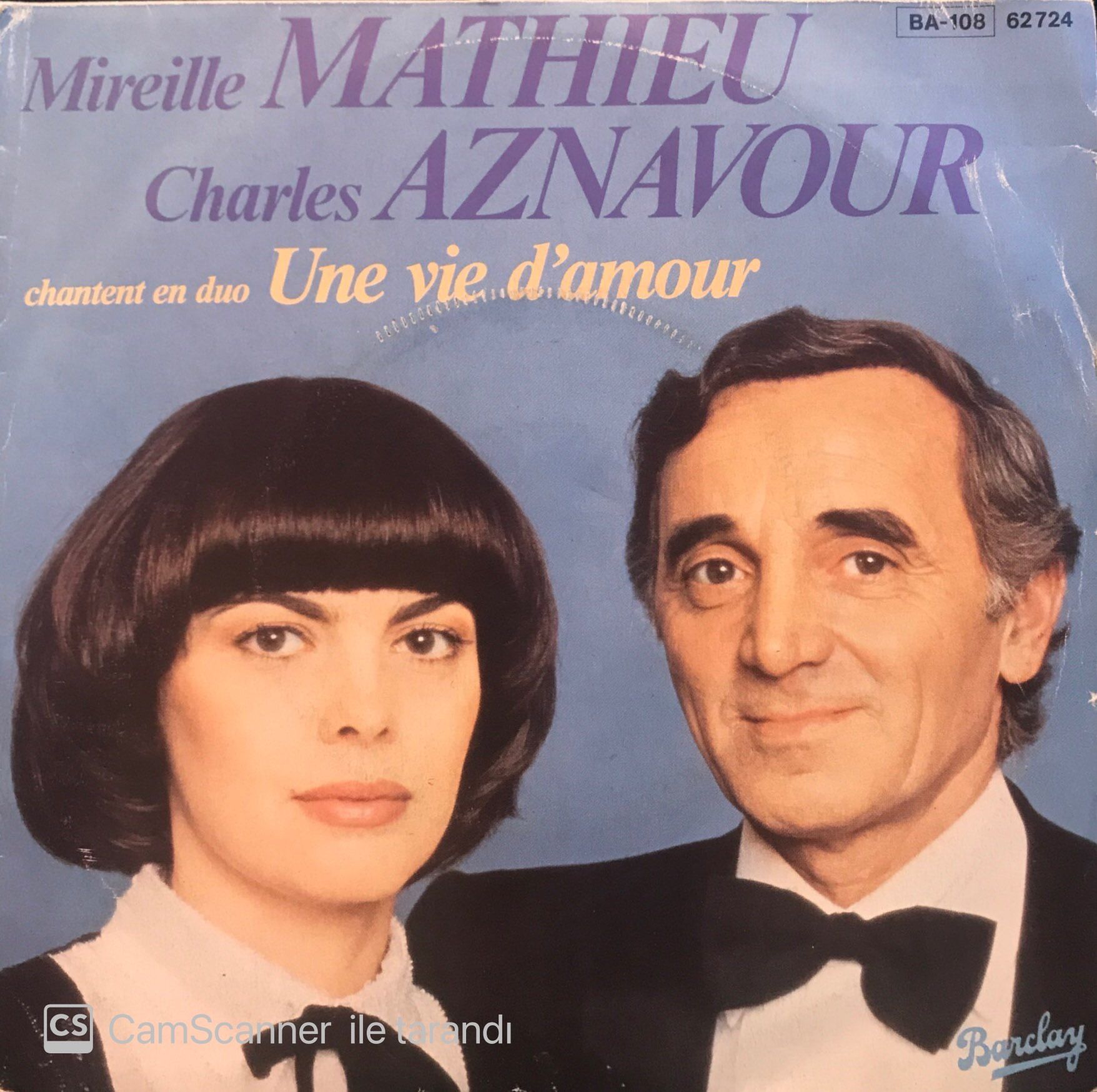 Mireille Mathieu / Charles Aznavour - Une Vie D'Amour / Teheran 45 '' ouverture''