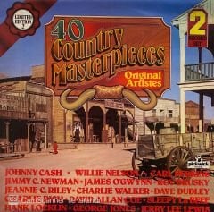 40 Country Masterpieces LP