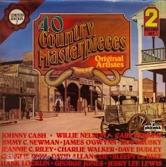 40 Country Masterpieces LP