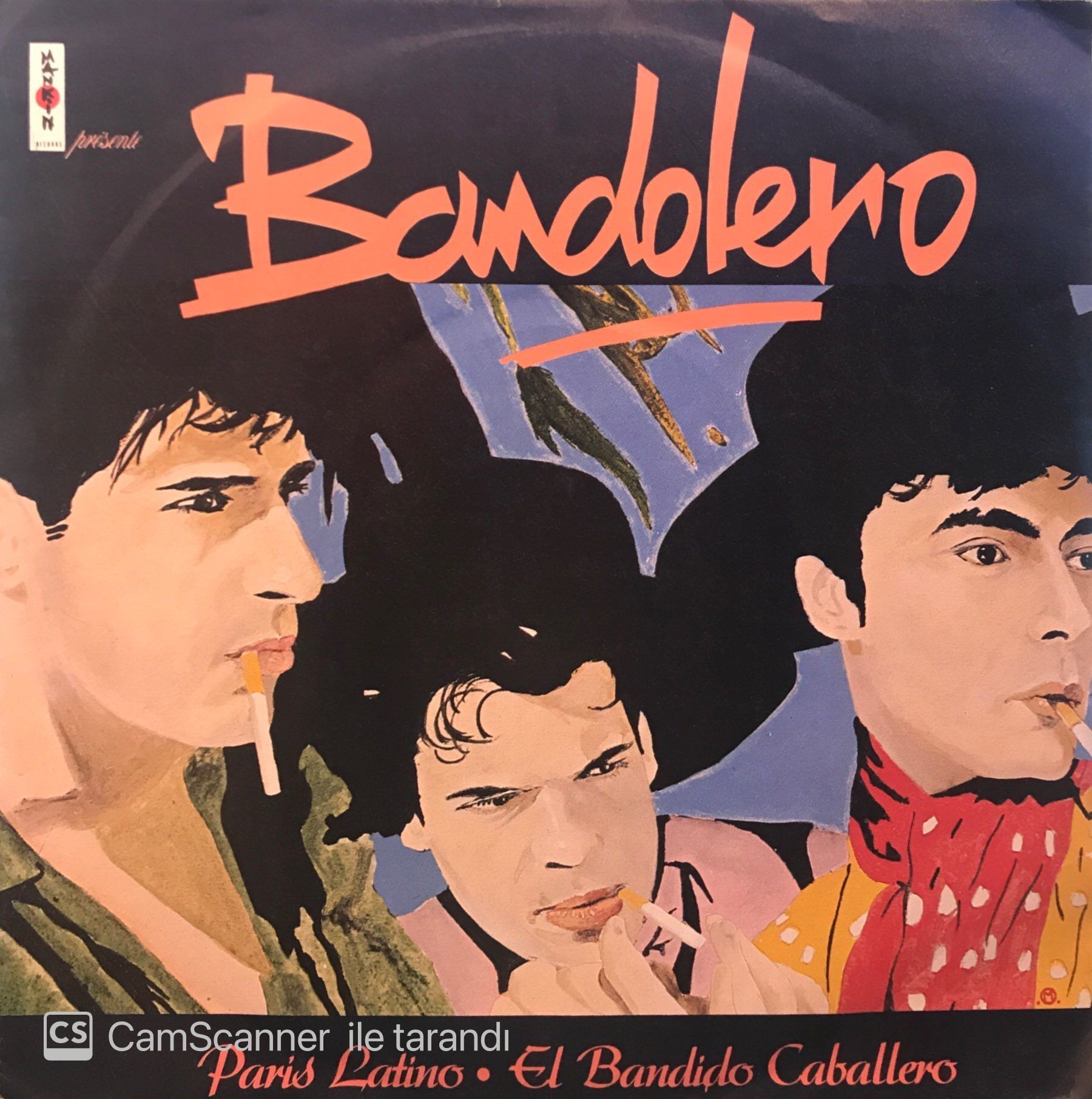 Bandolero - Paris Latino / El Bandido Caballero 45'lik