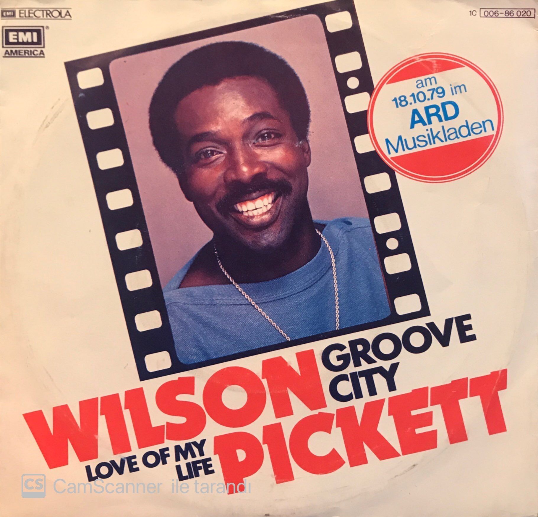 Wilson Pickett - Groove City / Love Of My Life 45'lik