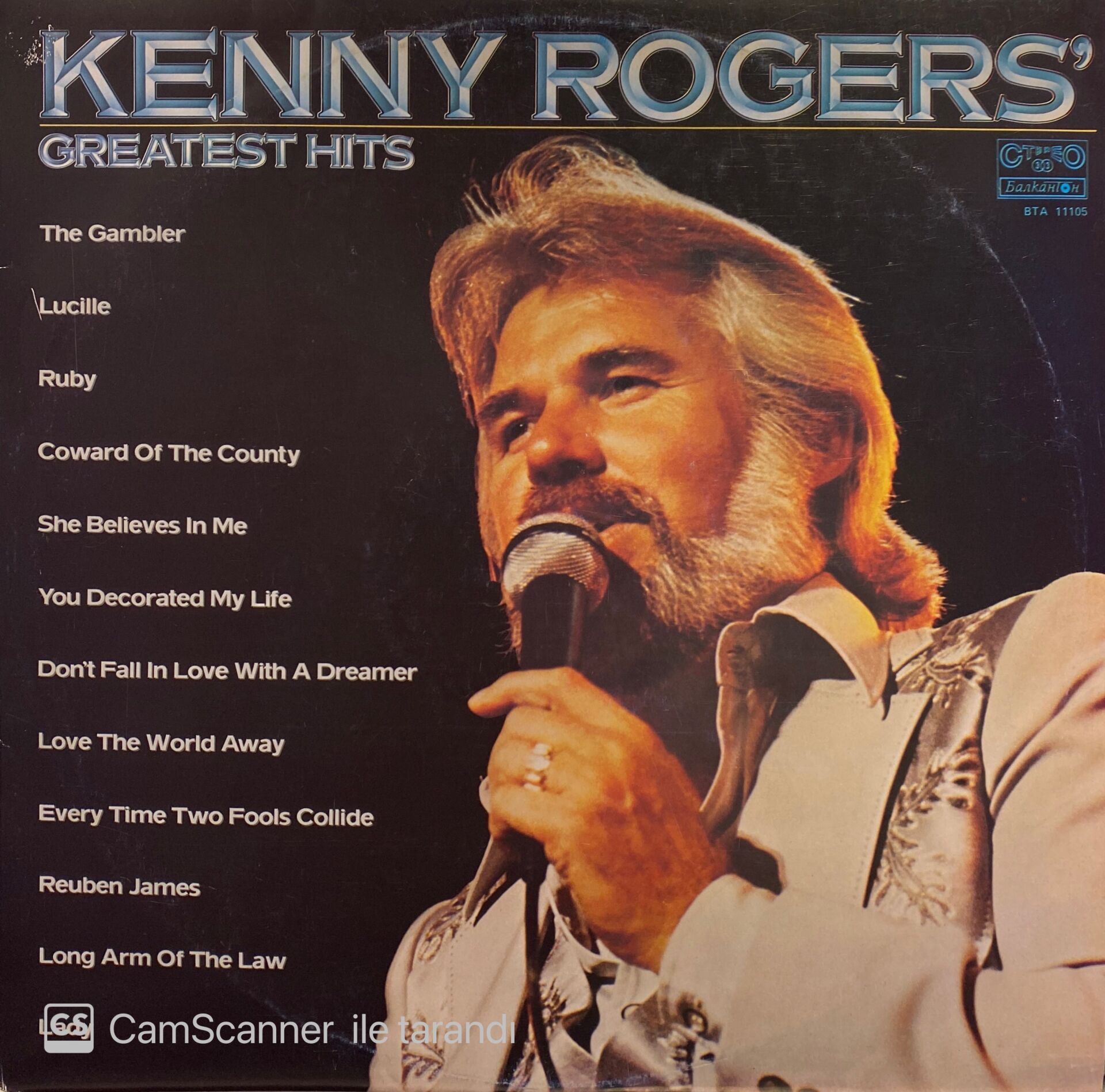 Kenny Rogers – Kenny Rogers' Greatest Hits LP