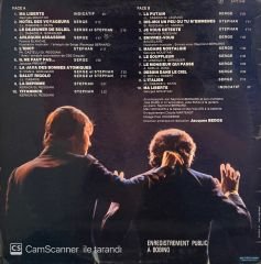 Serge Reggiani Et Stephan Reggiani – En Scène - Enregistrement Public LP