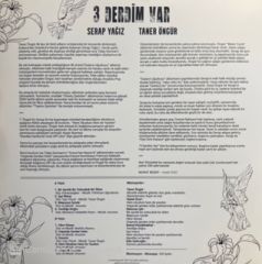 Taner Öngür, Serap Yağız - 3 Derdim Var LP ( Islak imzalıdır )