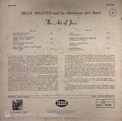 Billy Maxted's Manhattan Jazz Band – The Art Of Jazz LP