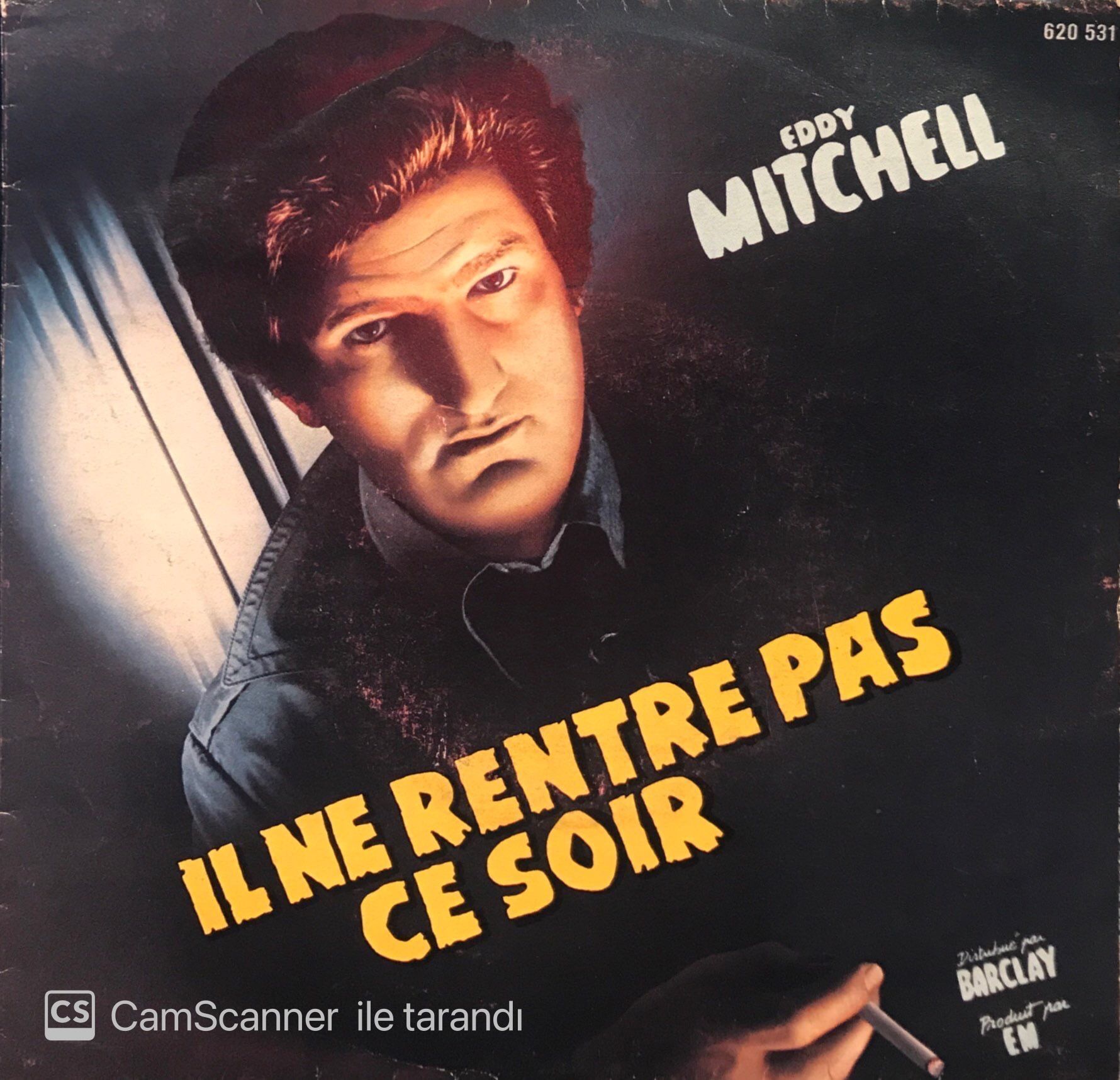 Eddy Mitchell - Il Ne Rentre Pas Ce Soir / Le Parking Maudit 45'lik
