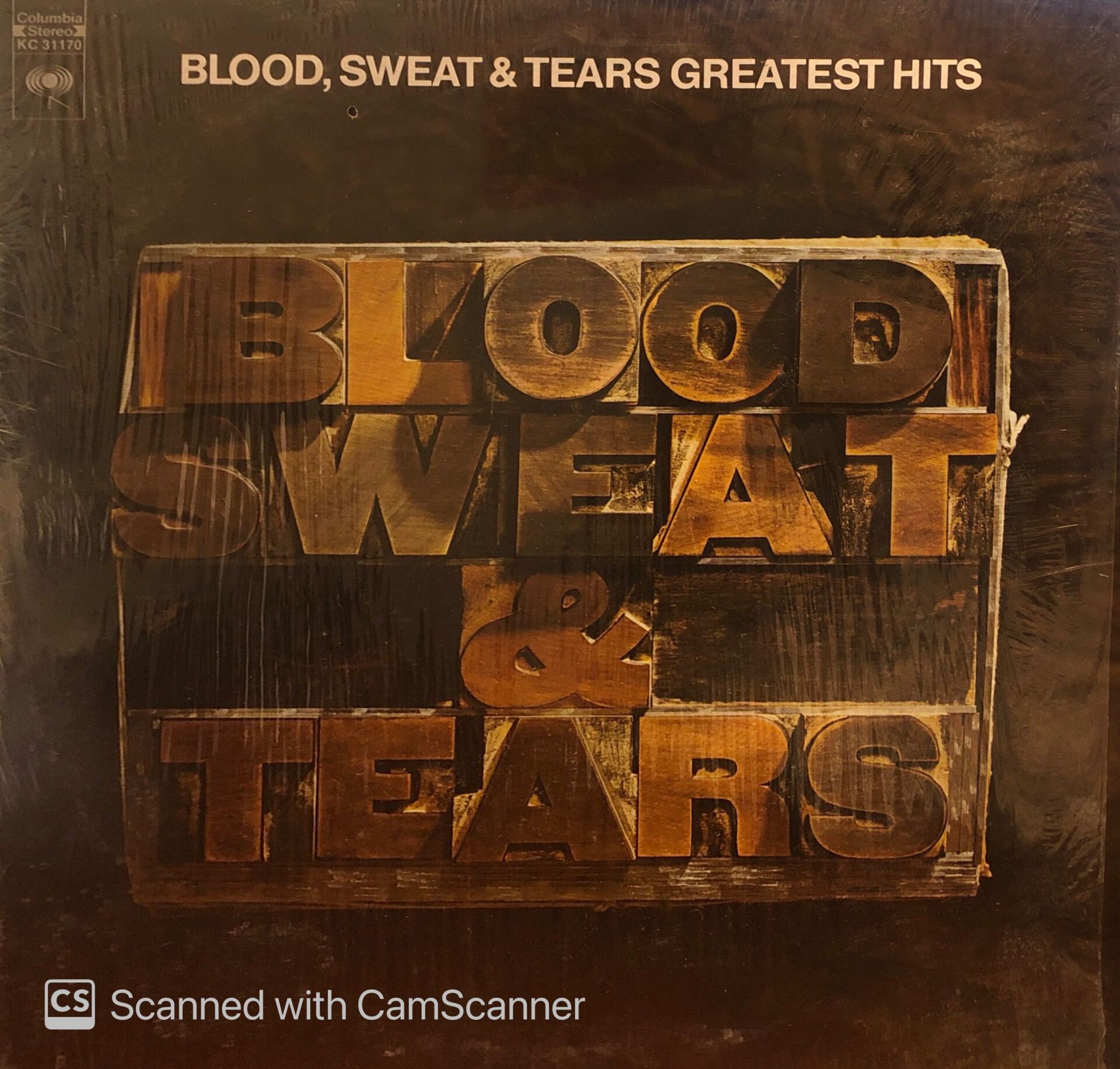 Blood, Sweat & Tears – Blood, Sweat & Tears Greatest Hits LP