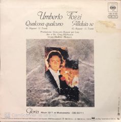 Umberto Tozzi - Qualcosa Qualcuno / Alleluia Se 45'lik