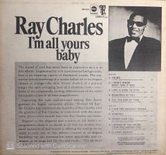 Ray Charles – I'm All Yours-Baby! LP