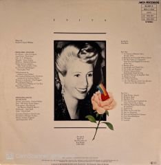 Andrew Lloyd Webber, Tim Rice – Evita LP