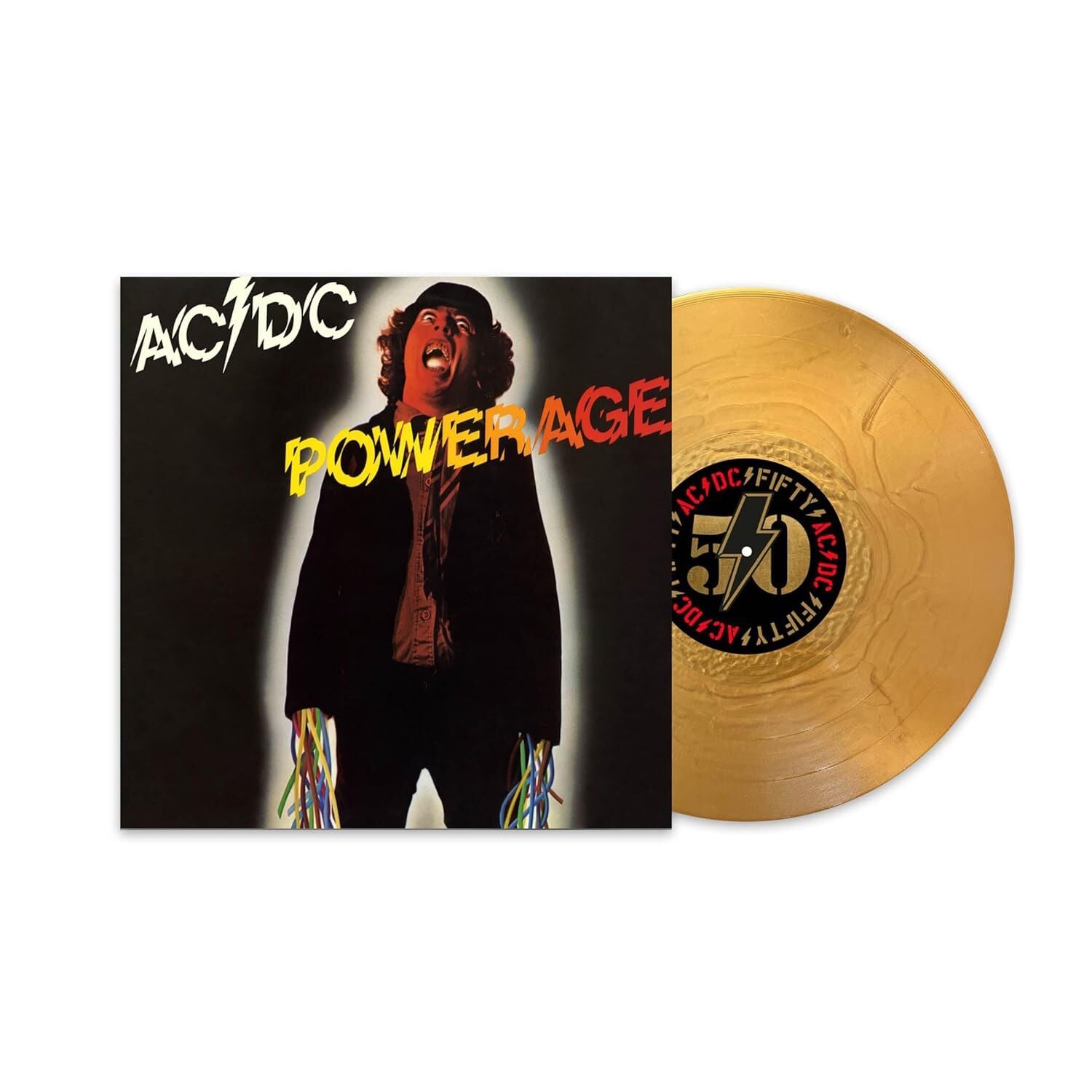 AC / DC - Powerage (50th Anniversary - Gold Nugget Vinyl) LP
